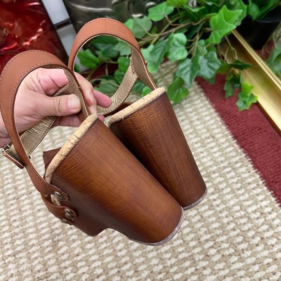 Korks Dawson Sedge Sandals in Brown Size 8 - Picture 9 of 14